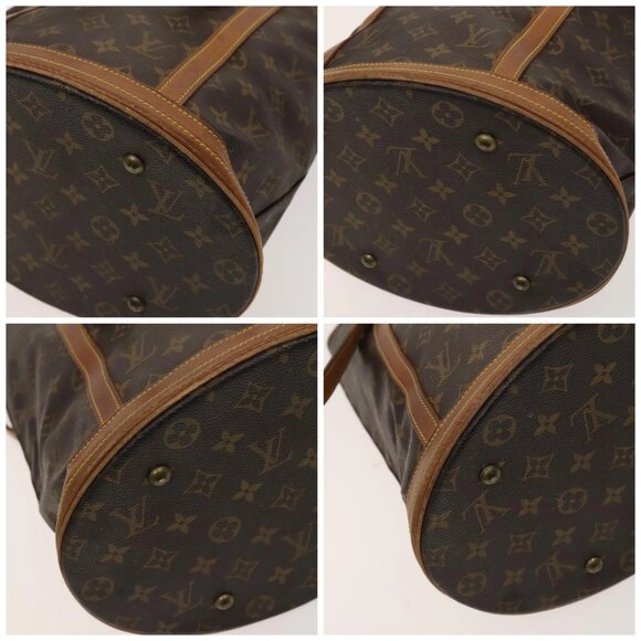 LOUIS VUITTON Monogram Bucket GM Shoulder Bag M42236 LV Auth 129087 - Picture 14 of 16